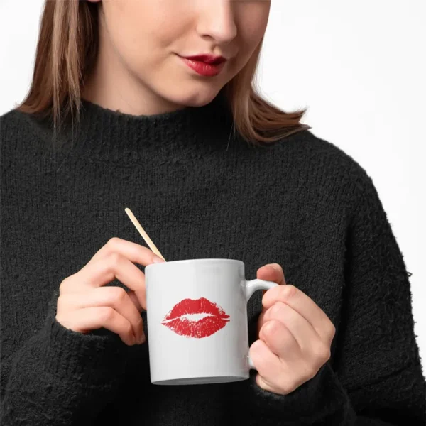 Red Lipstick ON! Mug