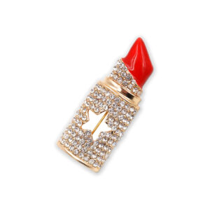Red Lipstick ON! Star Power Brooch